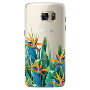 Silikónové puzdro iSaprio - Exotic Flowers - Samsung Galaxy S7 Edge vyobraziť