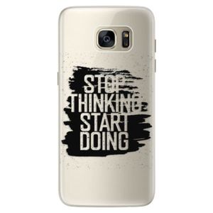 Silikónové puzdro iSaprio - Start Doing - black - Samsung Galaxy S7 Edge vyobraziť