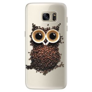 Silikónové puzdro iSaprio - Owl And Coffee - Samsung Galaxy S7 Edge vyobraziť