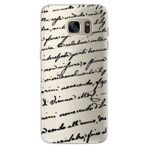 Silikónové puzdro iSaprio - Handwriting 01 - black - Samsung Galaxy S7 Edge vyobraziť