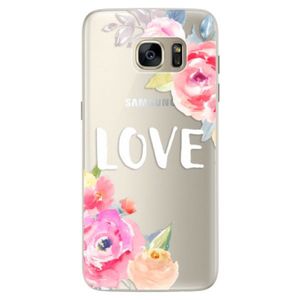 Silikónové puzdro iSaprio - Love - Samsung Galaxy S7 Edge vyobraziť