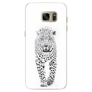 Silikónové puzdro iSaprio - White Jaguar - Samsung Galaxy S7 Edge vyobraziť