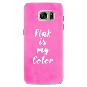 Silikónové puzdro iSaprio - Pink is my color - Samsung Galaxy S7 Edge vyobraziť