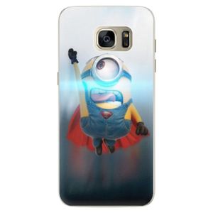 Silikónové puzdro iSaprio - Mimons Superman 02 - Samsung Galaxy S7 Edge vyobraziť