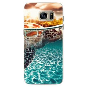 Silikónové puzdro iSaprio - Turtle 01 - Samsung Galaxy S7 Edge vyobraziť