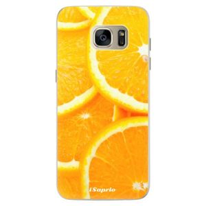 Silikónové puzdro iSaprio - Orange 10 - Samsung Galaxy S7 Edge vyobraziť