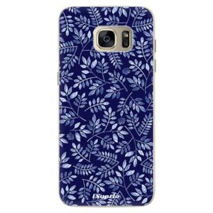 Silikónové puzdro iSaprio - Blue Leaves 05 - Samsung Galaxy S7 Edge vyobraziť