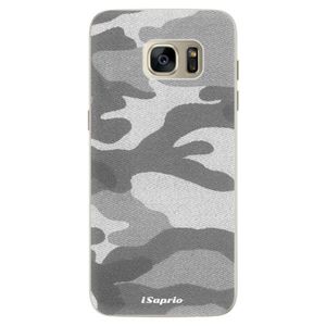 Silikónové puzdro iSaprio - Gray Camuflage 02 - Samsung Galaxy S7 Edge vyobraziť