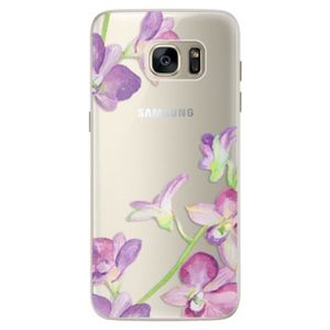 Silikónové puzdro iSaprio - Purple Orchid - Samsung Galaxy S7 vyobraziť