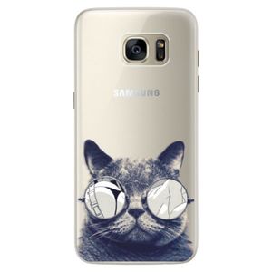 Silikónové puzdro iSaprio - Crazy Cat 01 - Samsung Galaxy S7 vyobraziť
