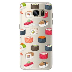 Silikónové puzdro iSaprio - Sushi Pattern - Samsung Galaxy S7 vyobraziť