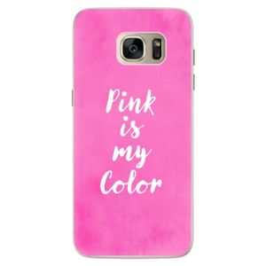 Silikónové puzdro iSaprio - Pink is my color - Samsung Galaxy S7 vyobraziť