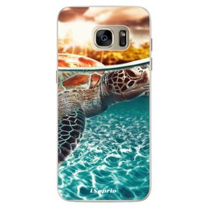 Silikónové puzdro iSaprio - Turtle 01 - Samsung Galaxy S7 vyobraziť