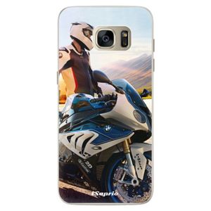 Silikónové puzdro iSaprio - Motorcycle 10 - Samsung Galaxy S7 vyobraziť