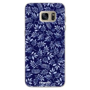 Silikónové puzdro iSaprio - Blue Leaves 05 - Samsung Galaxy S7 vyobraziť