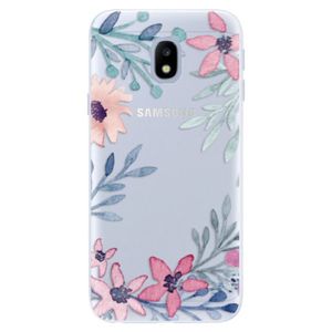Silikónové puzdro iSaprio - Leaves and Flowers - Samsung Galaxy J3 2017 vyobraziť