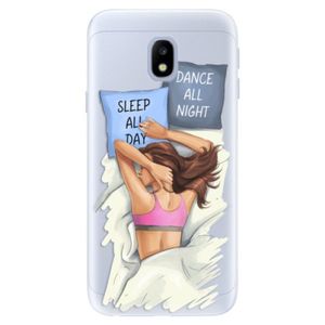 Silikónové puzdro iSaprio - Dance and Sleep - Samsung Galaxy J3 2017 vyobraziť