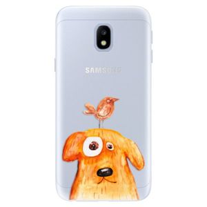 Silikónové puzdro iSaprio - Dog And Bird - Samsung Galaxy J3 2017 vyobraziť