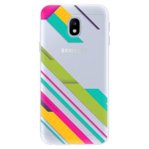 Silikónové puzdro iSaprio - Color Stripes 03 - Samsung Galaxy J3 2017 vyobraziť