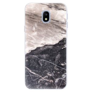 Silikónové puzdro iSaprio - BW Marble - Samsung Galaxy J3 2017 vyobraziť