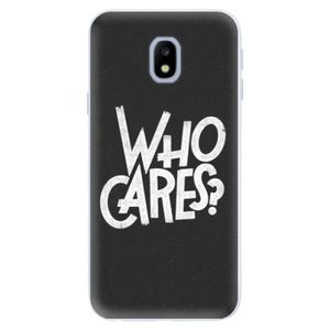 Silikónové puzdro iSaprio - Who Cares - Samsung Galaxy J3 2017 vyobraziť