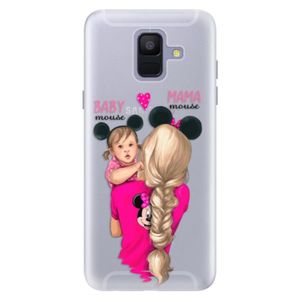 Silikónové puzdro iSaprio - Mama Mouse Blond and Girl - Samsung Galaxy A6 vyobraziť