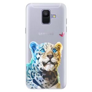 Silikónové puzdro iSaprio - Leopard With Butterfly - Samsung Galaxy A6 vyobraziť