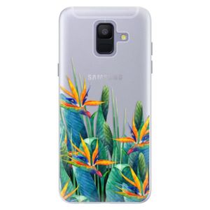Silikónové puzdro iSaprio - Exotic Flowers - Samsung Galaxy A6 vyobraziť