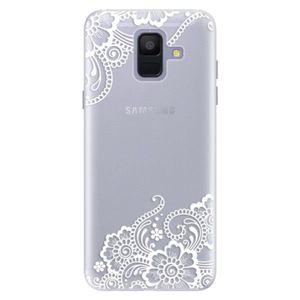 Silikónové puzdro iSaprio - White Lace 02 - Samsung Galaxy A6 vyobraziť