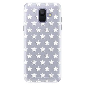 Silikónové puzdro iSaprio - Stars Pattern - white - Samsung Galaxy A6 vyobraziť