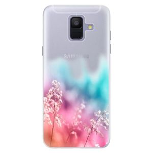 Silikónové puzdro iSaprio - Rainbow Grass - Samsung Galaxy A6 vyobraziť