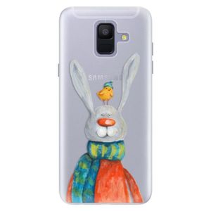 Silikónové puzdro iSaprio - Rabbit And Bird - Samsung Galaxy A6 vyobraziť