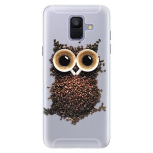 Silikónové puzdro iSaprio - Owl And Coffee - Samsung Galaxy A6 vyobraziť