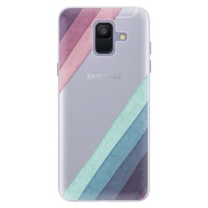 Silikónové puzdro iSaprio - Glitter Stripes 01 - Samsung Galaxy A6 vyobraziť