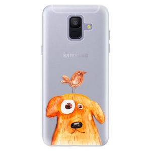Silikónové puzdro iSaprio - Dog And Bird - Samsung Galaxy A6 vyobraziť