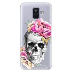 Silikónové puzdro iSaprio - Pretty Skull - Samsung Galaxy A6 vyobraziť