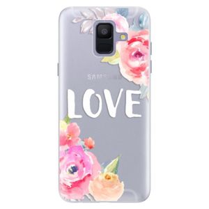 Silikónové puzdro iSaprio - Love - Samsung Galaxy A6 vyobraziť