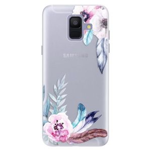 Silikónové puzdro iSaprio - Flower Pattern 04 - Samsung Galaxy A6 vyobraziť