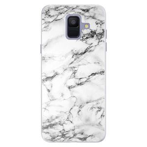 Silikónové puzdro iSaprio - White Marble 01 - Samsung Galaxy A6 vyobraziť