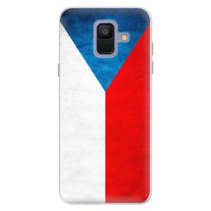 Silikónové puzdro iSaprio - Czech Flag - Samsung Galaxy A6 vyobraziť