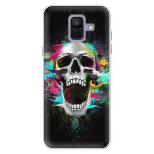 Silikónové puzdro iSaprio - Skull in Colors - Samsung Galaxy A6 vyobraziť