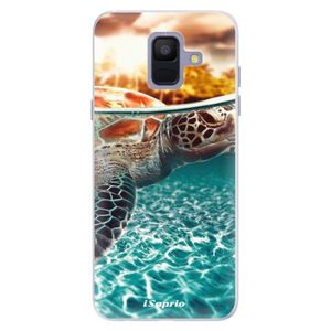 Silikónové puzdro iSaprio - Turtle 01 - Samsung Galaxy A6 vyobraziť