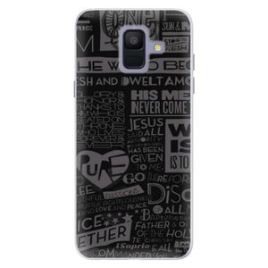 Silikónové puzdro iSaprio - Text 01 - Samsung Galaxy A6 vyobraziť