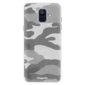 Silikónové puzdro iSaprio - Gray Camuflage 02 - Samsung Galaxy A6 vyobraziť