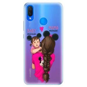 Silikónové puzdro iSaprio - Mama Mouse Brunette and Girl - Huawei Nova 3i vyobraziť