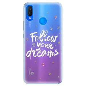 Silikónové puzdro iSaprio - Follow Your Dreams - white - Huawei Nova 3i vyobraziť