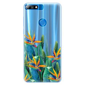 Silikónové puzdro iSaprio - Exotic Flowers - Huawei Y7 Prime 2018 vyobraziť
