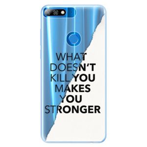 Silikónové puzdro iSaprio - Makes You Stronger - Huawei Y7 Prime 2018 vyobraziť