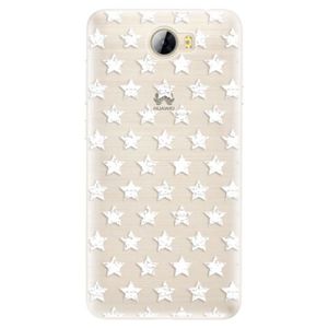 Silikónové puzdro iSaprio - Stars Pattern - white - Huawei Y5 II / Y6 II Compact vyobraziť