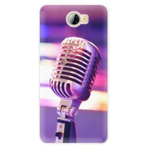 Silikónové puzdro iSaprio - Vintage Microphone - Huawei Y5 II / Y6 II Compact vyobraziť